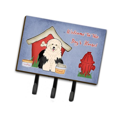 Carolines Treasures Dog House Collection Old English Sheepdog Leash or Key Holder BB2850TH68
